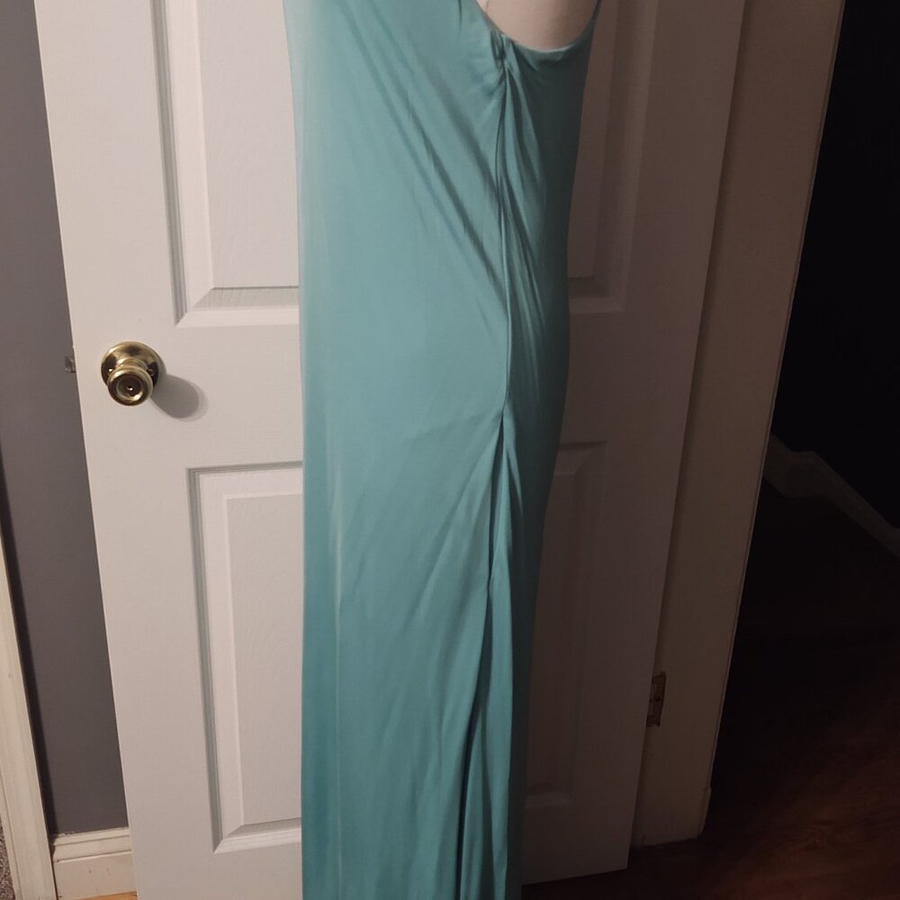 "RALPH LAUREN" Floor Length Mint Green maxi dress/gown - Picture 4 of 10
